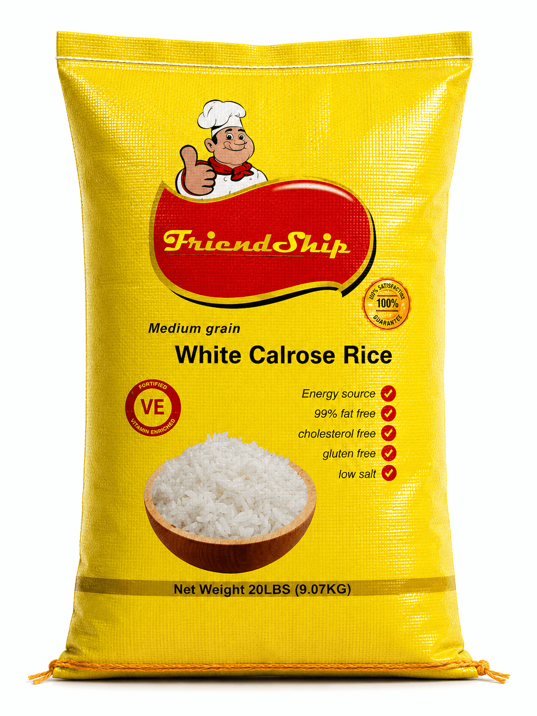 rice pp woven bag